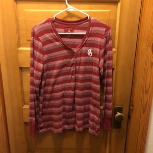 Women’s University of Oklahoma shirt